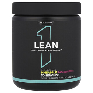 Rule One Proteins, Lean™, Non-Stim Weight Management, Pineapple Passionfruit, 6.35 oz (180 g)