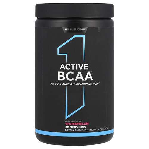 Rule One Proteins Active BCAA, Watermelon, 14.29 oz (405 g)