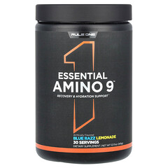 Essential Amino 9, лимонний синій, 345 г (12,17 унції)
