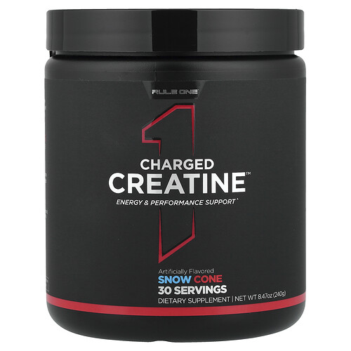 Rule One Proteins, Charged Creatine™, Snow Cone, 8.47 oz (240 g)
