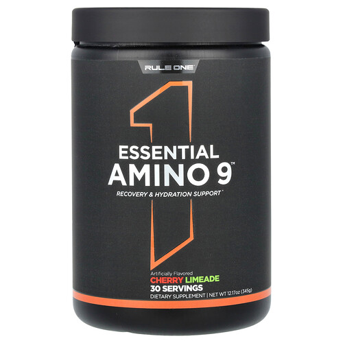 Rule One Proteins Essential Amino 9, Cherry Limeade, 12.17 oz (345 g)