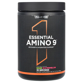 Rule One Proteins, Essential Amino 9, zure watermeloen, 345 g