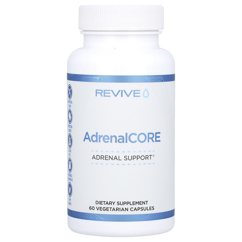 Revive, AdrenalCORE, 60 pflanzliche Kapseln