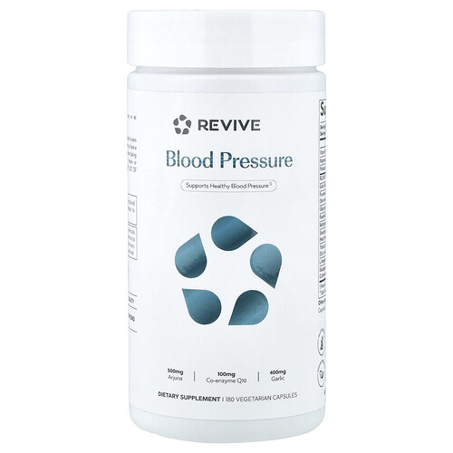 Revive, Blood Pressure, Blutdruck, 180 pflanzliche Kapseln