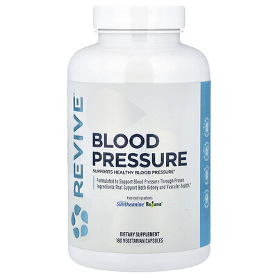 Revive, Suplemento para la presión arterial, 180 cápsulas vegetales