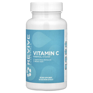 Revive, Vitamine C, 1 g, 60 capsules végétariennes (0,5 g par capsule)