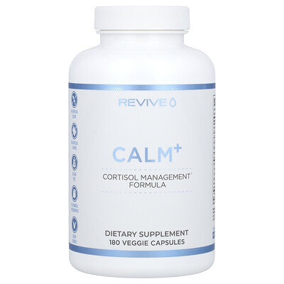 Revive , Calm+, 180 Veggie Capsules