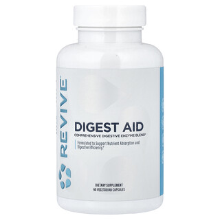 Revive, Aide à la digestion, 90 capsules végétariennes