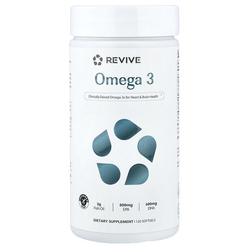 Revive, Omega 3, 120 Weichkapseln (1.000 mg pro Weichkapsel)