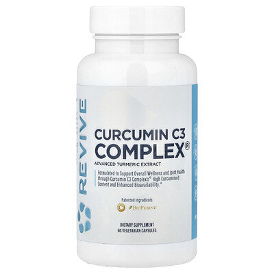 Revive, Curcumin C3 Complex®, 60 cápsulas vegetales
