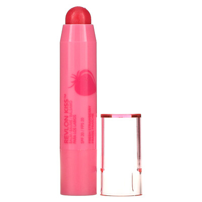 

Revlon, Kiss Balm, 025 Fresh Strawberry, 0.09 oz (2.6 g)