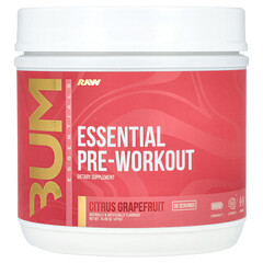 Bum Essentials, незамінні передтренувальні добавки, цитрусові й грейпфрут, 411 г (14,49 унції)
