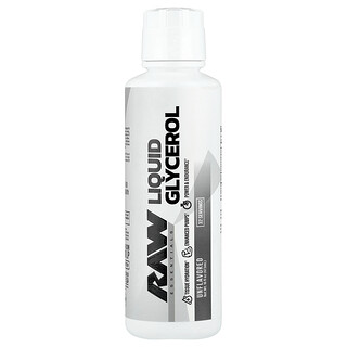 Raw Nutrition, Glicerol lichid, fără aromă, 473 ml