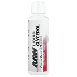 Raw Nutrition, Liquid Glycerol, Strawberry Slush, 16 fl oz (473 ml)