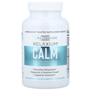 Relaxium, Calm, 60 cápsulas veganas