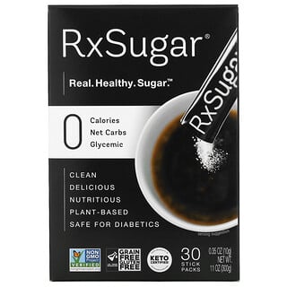 RxSugar, 糖條，30 條，每條 0.35 盎司（10 克）
