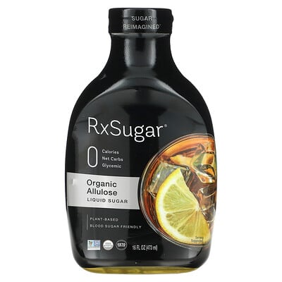 

RxSugar Organic Allulose Liquid Sugar 16 fl oz (473 ml)