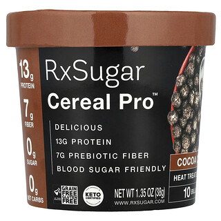 RxSugar, Cereal Pro™，可可鬆脆，1.35 盎司（38 克）