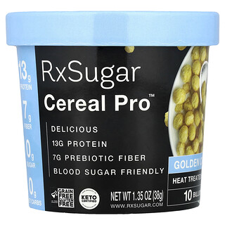 RxSugar, Cereal Pro™，金色鬆脆，1.35 盎司（38 克）