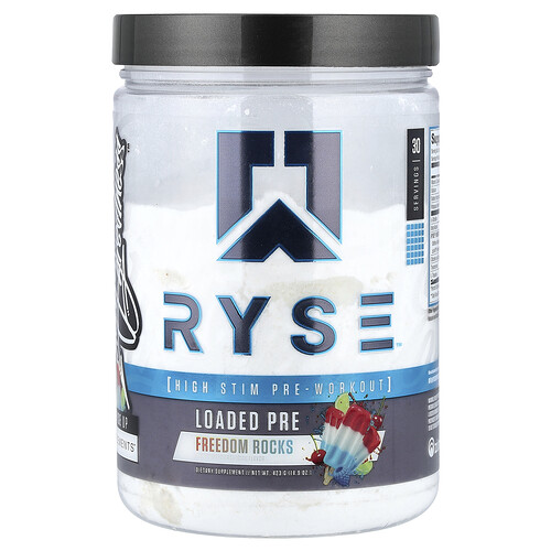 Ryse Loaded Pre, Freedom Rocks, 14.9 oz (423 g)