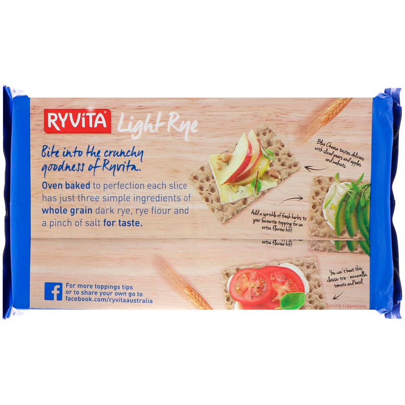 Ryvita, Light Rye Crispbread, 8.8 oz (250 g) iHerb