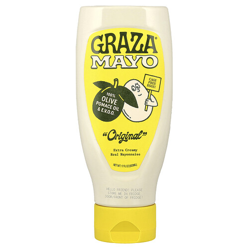 Graza, Original Mayo, 17 fl oz (503 ml)