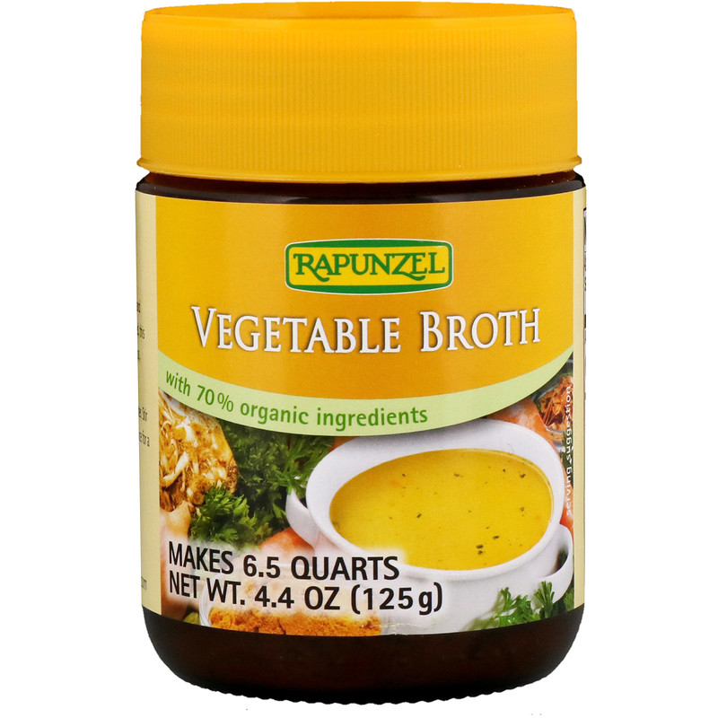 Rapunzel, Vegetable Broth, 4.4 oz (125 g) iHerb