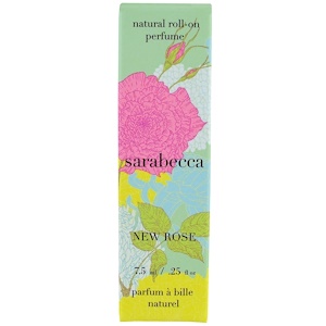 Sarabecca, Натуральные роликовые духи, Молодая роза, ,25 унц. (7,5 мл)