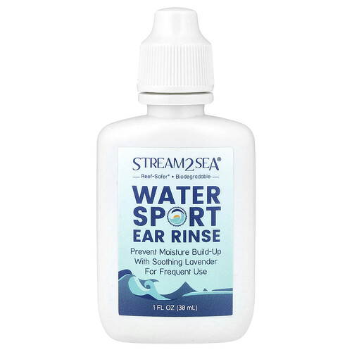 Stream2Sea, Sciacquo per le orecchie per sport acquatici, 30 ml