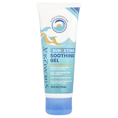 Stream2Sea  Sun & Sting Soothing Gel  2.5 fl oz (75 ml)