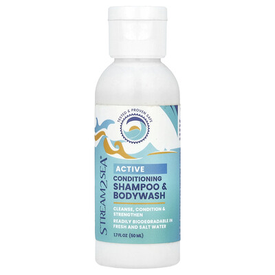 Stream2Sea Active Conditioning Shampoo & Bodywash 1.7 fl oz (50 ml)
