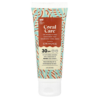 Stream2Sea, Coral Care™ solskyddsmedel, SPF 30, 75 ml