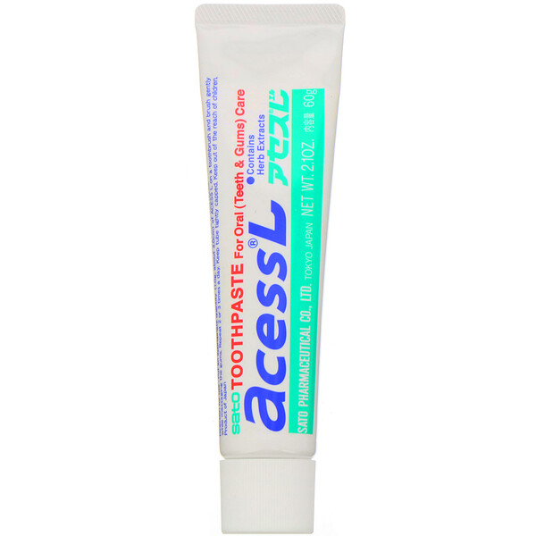 Sato, Acess L, Toothpaste for Oral Care, 2.1 oz (60 g)