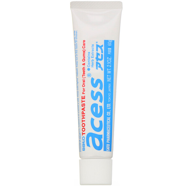 Sato, Acess, Toothpaste for Oral Care, 2.1 oz (60 g)