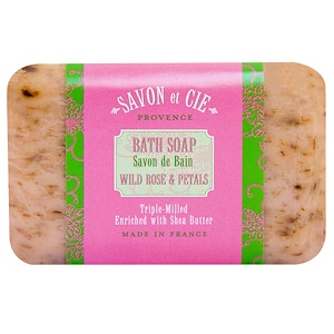 Savon et Cie, Банное мыло, лепестки шиповника, 7 унций (200 г)