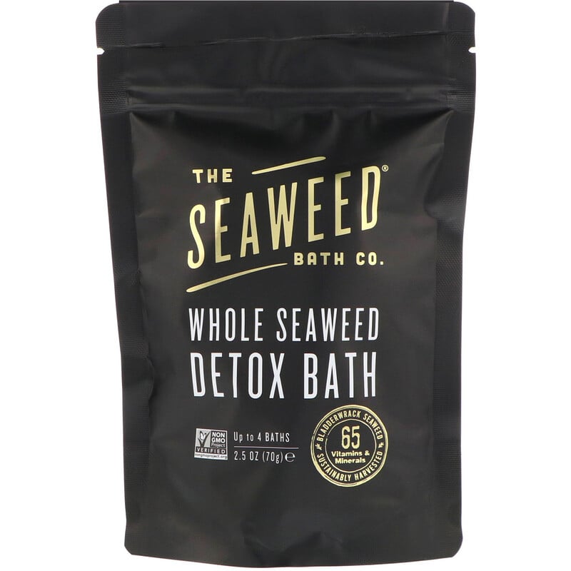 The Seaweed Bath Co., Kokonainen merilevän detox-kylpy, 2,5 oz (70 g)