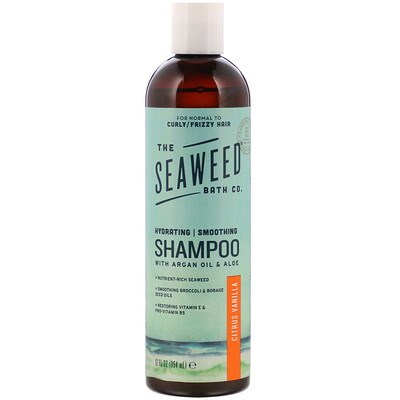 The Seaweed Bath Co. Hydrating Smoothing Shampoo, Citrus Vanilla, 12 fl oz (354 ml)