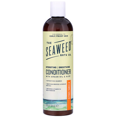 

The Seaweed Bath Co. Hydrating Smoothing Conditioner, Citrus Vanilla, 12 fl oz (354 ml)
