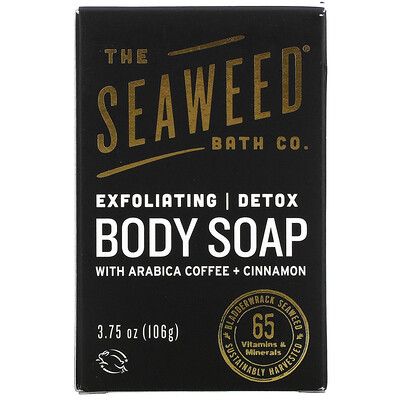 

The Seaweed Bath Co., Exfoliating Detox Body Soap, 3.75 oz (106 g)