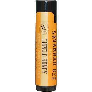 Savannah Bee Company Inc, Бальзам для губ, ниссовый мед, 0.15 унций (4.2 г)