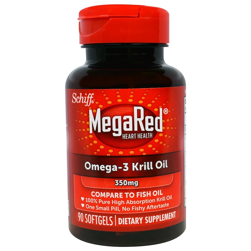 Schiff, MegaRed, Omega3 Krill Oil, 350 mg, 90 Softgels iHerb