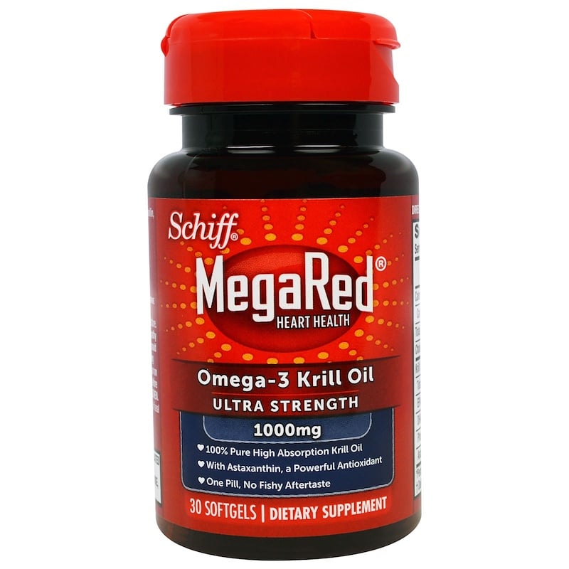 Schiff, MegaRed, Omega-3 Krill Oil, Ultra Strength, 1000 mg, 30