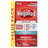 Mega Red®, 어드밴스드 토탈 바디 + 리프레시, 소프트젤 65정