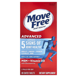 Schiff, Move Free, Joint Health, 80 Coated Tablets
