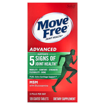 Schiff, Move Free® Joint Health, Advanced, 120 Coated Tablets