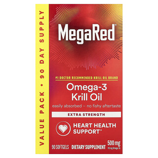شيف‏, MegaRed® ، زيت الكريل الغني بأوميجا 3 ، 500 ملجم ، 90 كبسولة هلامية
