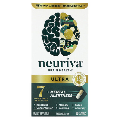 Schiff  Neuriva Brain Health  Ultra  60 Capsules