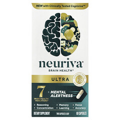 Neuriva® для здоров'я мозку, ультрафіолет, 60 капсул