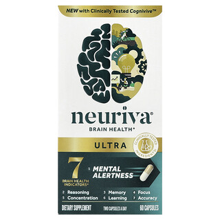 Schiff, Neuriva® Brain Health, Ultra, 60 de capsule