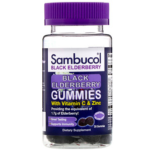 Отзывы о Самбукол, Sambucol, Black Elderberry, 30 Gummies